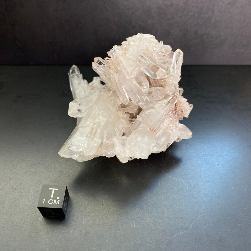 Pink Lemurian Quartz Cluster - 23