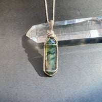 Moss Agate Pendant