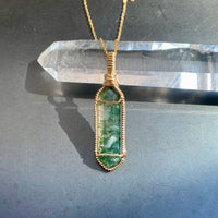 Moss Agate Pendant