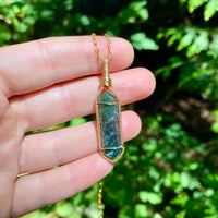 Moss Agate Pendant