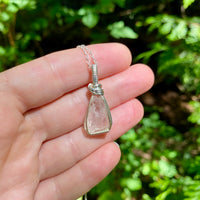 Petalite Crystal Pendant