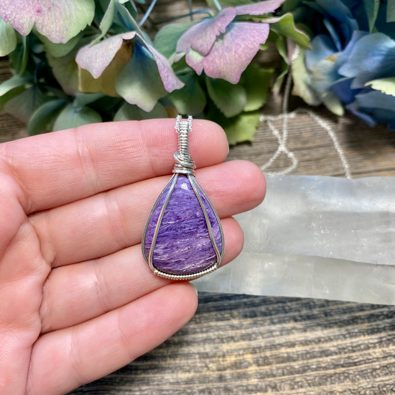 Charoite Pendant