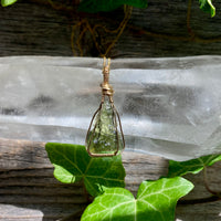 Moldavite Pendant