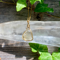 Libyan Desert Glass Tektite Pendant