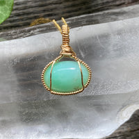 Chrysoprase Pendant