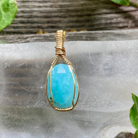 Hemimorphite Pendant