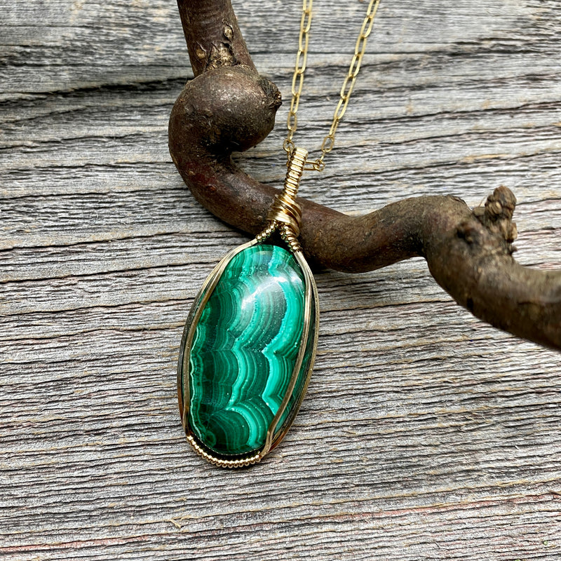 Malachite Pendant