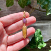 Ruby and Rutilated Quartz Pendant