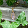 Kunzite Crystal Pendant