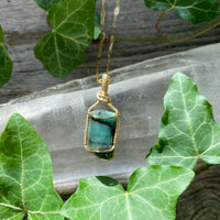 Emerald Crystal Pendant