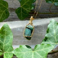 Emerald Crystal Pendant