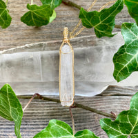 Scolecite Crystal Pendant