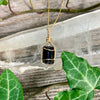 Black Tourmaline Crystal Pendant