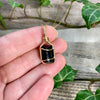 Black Tourmaline Crystal Pendant