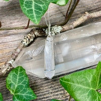 Danburite Crystal Pendant