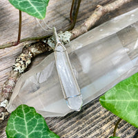 Danburite Crystal Pendant