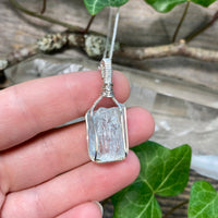 Aquamarine Crystal Pendant