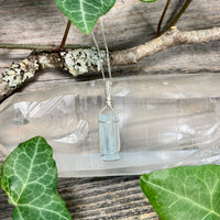 Aquamarine Crystal Pendant