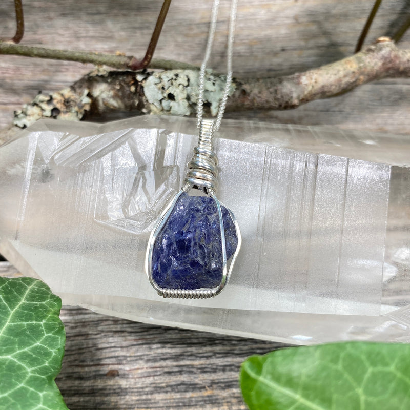 Tanzanite Crystal Pendant