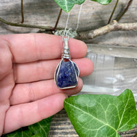 Tanzanite Crystal Pendant