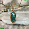 Bloodstone Copper Pendant