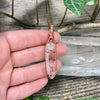 Lemurian Quartz Crystal Pendant