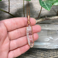 Lemurian Quartz Crystal Pendant