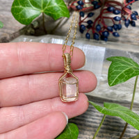 Topaz Crystal Pendant