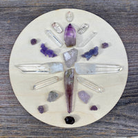 Crystal Energy Grid for Spiritual Protection, Serenity & Peace of Mind