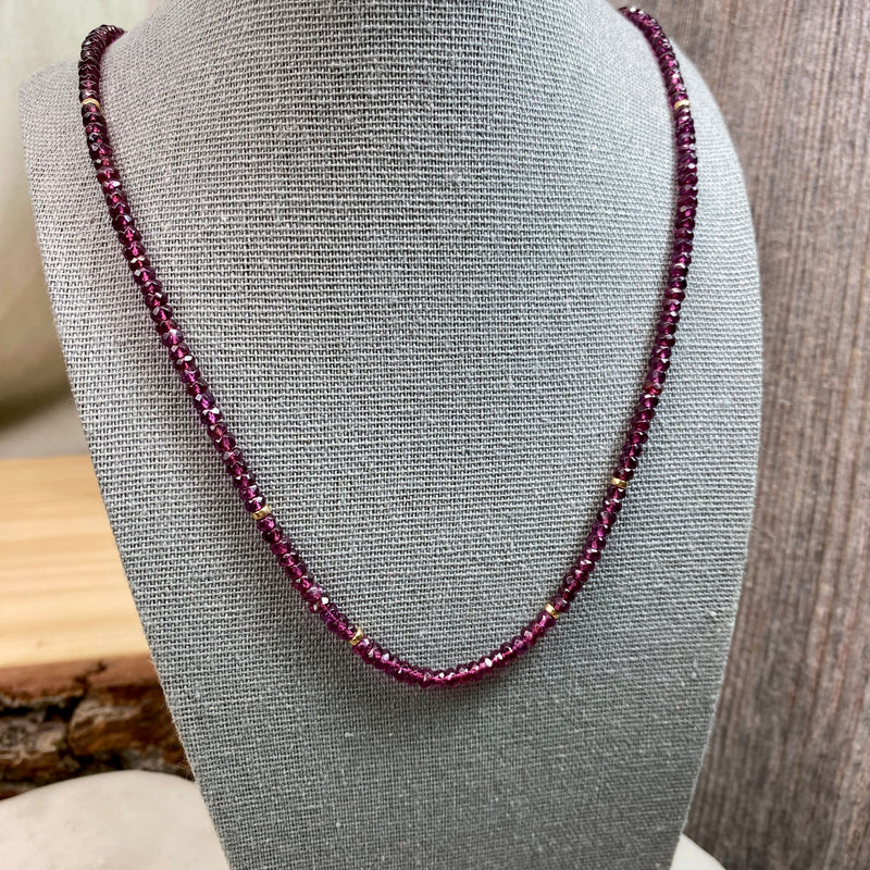 Garnet Necklace