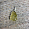 Libyan Desert Glass Tektite Pendant