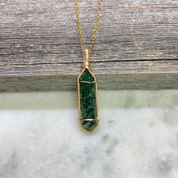 Moss Agate Pendant