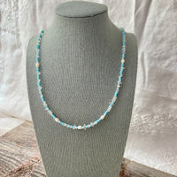 "Tidal" Gemstone Necklace