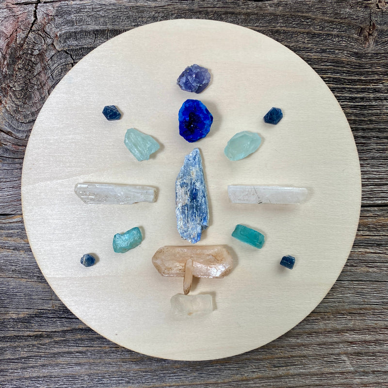 Crystal Grid for Dreamwork and Psychic Gifts