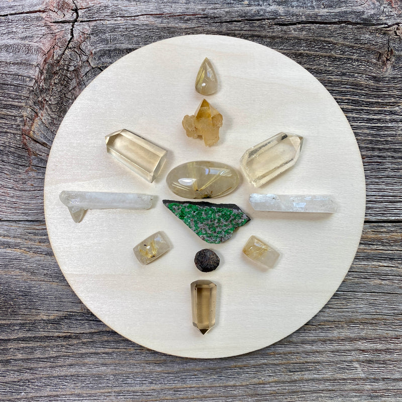 Crystal Energy Grid for Manifestation, Abundance, Prosperity