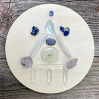 Crystal Grid for Activating Spiritual Gifts and Cosmic Connection