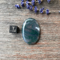 Moss Agate Cabochon - 16