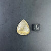 Rutilated Quartz Cabochon - 33