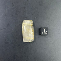 Rutilated Quartz Cabochon - 34