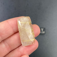 Rutilated Quartz Cabochon - 34