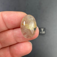 Rutilated Quartz Cabochon - 39