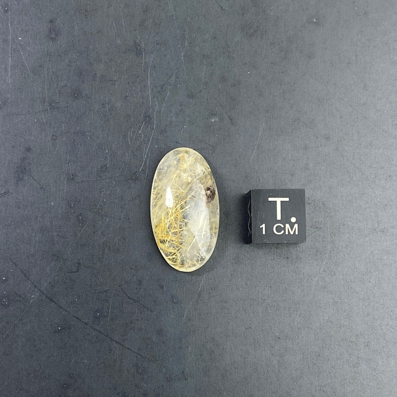 Rutilated Quartz Cabochon - 41