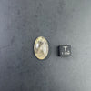 Rutilated Quartz Cabochon - 42