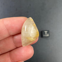 Rutilated Quartz Cabochon - 46