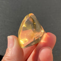 Citrine Natural Large Tumble Stone - 16